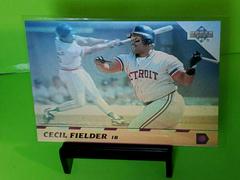 Cecil Fielder #21 Baseball Cards 1992 Upper Deck Team MVP Holograms Prices