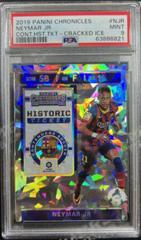 Neymar Jr [Cracked Ice] #HT-NJR Soccer Cards 2019 Panini Chronicles Contenders Historic Ticket Prices