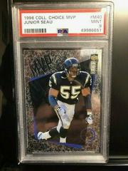 Junior Seau Football Cards 1996 Collector's Choice MVP Prices