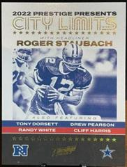 Roger Staubach Football Cards 2022 Panini Prestige City Limits Prices