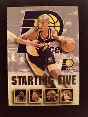 Reggie Miller #11 Basketball Cards 1996 Hoops Starting Five Prices