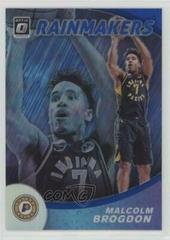 Malcolm Brogdon [Blue] #6 Basketball Cards 2019 Panini Donruss Optic Rainmakers Prices