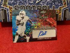 Kenneth Walker III Football Cards 2022 Leaf Flash of Color Autographs Prices