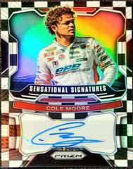 Cole Moore [Checkered Flag] #S-CM Racing Cards 2022 Panini Prizm Nascar Sensational Signatures Prices