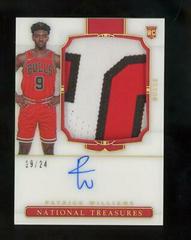 Patrick Williams [Patch Autograph Gold FOTL] Basketball Cards 2020 Panini National Treasures Prices