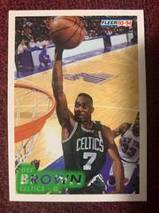 Dee Brown #10 Basketball Cards 1993 Fleer Prices