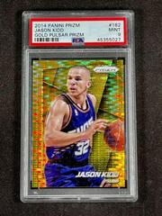 Jason Kidd [Gold Pulsar Prizm] Basketball Cards 2014 Panini Prizm Prices