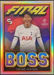 Heung Min Son #FB-HMS Soccer Cards 2022 Topps UEFA Superstars Final Boss Prices