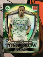 Jamie Leweling #HT-JL Soccer Cards 2021 Topps Chrome Bundesliga Heroes of Tomorrow Prices