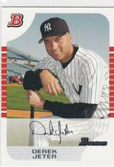 Derek Jeter [White] #25 Baseball Cards 2005 Bowman Prices
