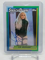 Liv Morgan [Green] Wrestling Cards 2021 Topps Heritage WWE Autographs Prices