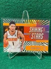 Devin Booker [Orange] #16 Basketball Cards 2019 Panini Illusions Shining Stars Prices