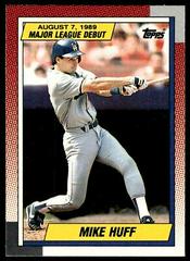 Mike Huff #63 Baseball Cards 1990 Topps Major League Debut Prices