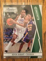 Kevin Durant Basketball Cards 2010 Panini Prestige Prices
