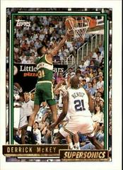 Derrick McKey Basketball Cards 1992 Topps Gold Prices