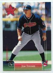 Jim Thome Baseball Cards 2002 Leaf Rookies & Stars Prices