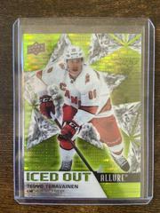 Teuvo Teravainen [Green Rainbow] #IO-13 Hockey Cards 2021 Upper Deck Allure Iced Out Prices