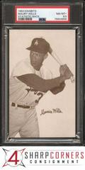 Maury Wills Baseball Cards 1963 Exhibits Statistic Back Prices