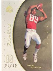 David Boston [Excitement Gold] Football Cards 1999 SP Authentic Prices