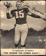 Jim Ninowski Football Cards 1959 Kahn's Wieners Prices