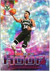 Giannis Antetokounmpo [Hyper Red] #10 Basketball Cards 2023 Panini Hoops Hoopla Prices