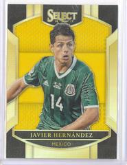 Javier Hernandez [Gold Prizm] Soccer Cards 2016 Panini Select Prices
