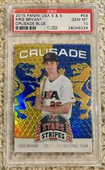 Kris Bryant [Crusade Blue] Baseball Cards 2015 Panini USA Stars & Stripes Prices