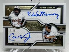 Cal Ripken Jr. , Eddie Murray Baseball Cards 2023 Topps Tier One Dual Autographs Prices