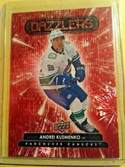 Andrei Kuzmenko [Red] #DZ-69 Hockey Cards 2022 Upper Deck Dazzlers Prices