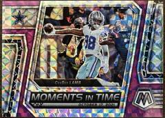 CeeDee Lamb [Purple] #MT-2 Football Cards 2023 Panini Mosaic Moments in Time Prices