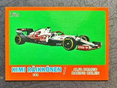 Kimi Raikkonen [Orange] #T61-KR Racing Cards 2021 Topps Formula 1 1961 Sports Cars Prices