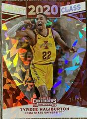 Tyrese Haliburton [Cracked Ice] #1 Basketball Cards 2020 Panini Contenders Draft Picks Draft Class Prices