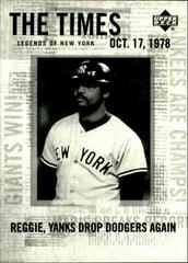 Reggie Jackson #199 Baseball Cards 2001 Upper Deck Legends of NY Prices