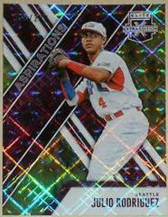 Julio Rodriguez [Aspirations Purple] Baseball Cards 2017 Panini Elite Extra Edition Prices