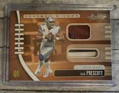 Dak Prescott #16 Football Cards 2019 Panini Absolute Leather and Lace Prices