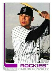 Carlos Gonzalez #51 Baseball Cards 2013 Topps Archives Prices