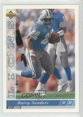 Barry Sanders Football Cards 1993 Upper Deck Prices