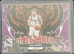 Luka Doncic [Purple] #15 Basketball Cards 2023 Panini Donruss Unleashed Prices