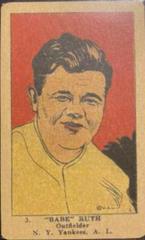 'Babe' Ruth [Hand Cut] #3 Baseball Cards 1923 W515 1 Prices
