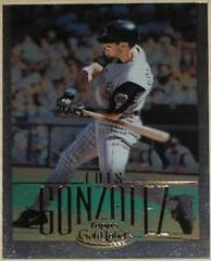Luis Gonzalez [Class 3 Titanium] #3 Baseball Cards 2002 Topps Gold Label Prices