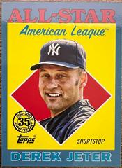Derek Jeter [Blue] #88AS-28 Baseball Cards 2023 Topps 1988 All Star Prices