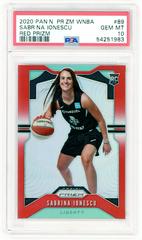 Sabrina Ionescu [Prizm Red] #89 Basketball Cards 2020 Panini Prizm WNBA Prices