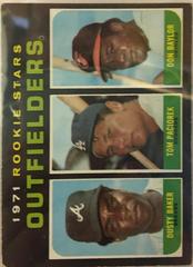 Major League Rookies Baseball Cards 1971 Topps Prices