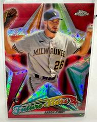 Aaron Ashby [Red] #FS-9 Baseball Cards 2022 Topps Chrome Logofractor Future Stars Prices