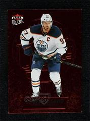 Connor McDavid [Ruby Red] #M-4 Hockey Cards 2021 Ultra Medallions Prices