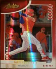 Bryce Harper [Spectrum Red] #1 Baseball Cards 2020 Panini Absolute Prices