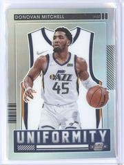 Donovan Mitchell #11 Basketball Cards 2021 Panini Contenders Optic Uniformity Prices