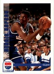 Dennis Hopson #199 Basketball Cards 1992 Hoops Prices