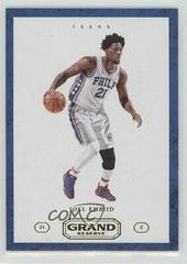 Joel Embiid #2 Basketball Cards 2016 Panini Grand Reserve Prices