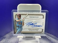 Mike Schmidt #LAC-MSC Baseball Cards 2023 Topps Definitive Legendary Autograph Collection Prices